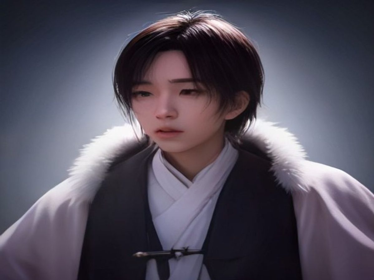 souju3.ai 手机应用界面在桌面上展开，显示检索与卡片列表，背景是奶油色与砖红色块
